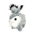 thumbnail image 1 of Siruishop Plush Bunny Toy Rabbit Interactive Electronic Pet for Preschool Party Favors Light Gray, 1 of 8