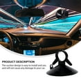 thumbnail image 3 of FUTUREORYY 50Pcs Dovetail Suction Cup for Car Sunshade Fixing Black Plastic Strong Suction Square Lightweight Design, 3 of 8