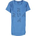 thumbnail image 1 of Reebok T-Shirt Graphique de Course pour Femmes, Bleu, Très Petit, 1 of 3