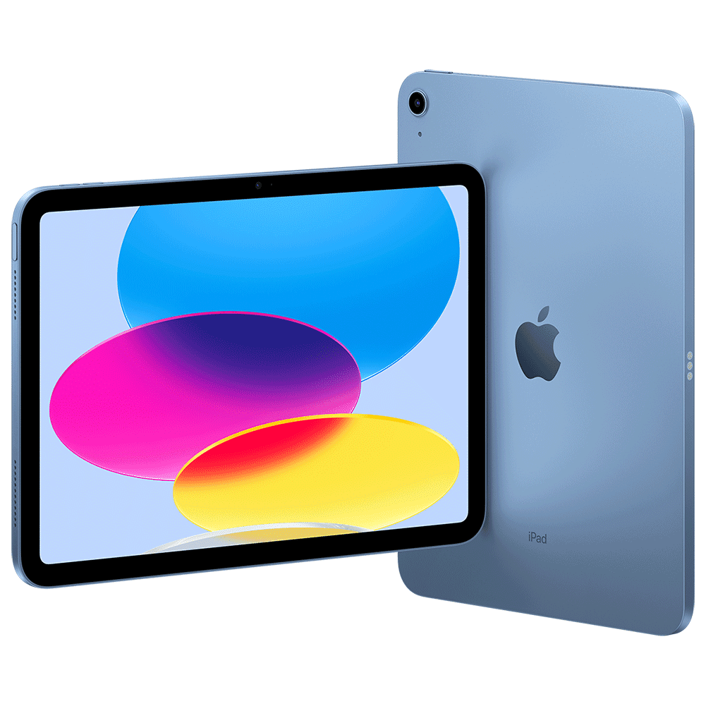 Restored Premium Apple iPad 10th Gen (2022) WiFi Only Blue 64GB (Refurbished)