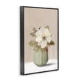thumbnail image 4 of Stupell Industries Peach Pink Vase Botanical & Floral Painting Black Framed Art Print Wall Art, 16 x 24, 4 of 10