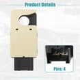 thumbnail image 6 of Brake Light Switch Stop Light Switch Sensor for Cadillac Escalade 2007-2011 25981009 Black, 6 of 6