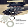 thumbnail image 3 of 10 Inch Tape Splicing Set, ABS Rail Open Tape Splicing Kit for Repairing with Adapter for Universal Reel to Reel Tape Recorders, 3 of 7