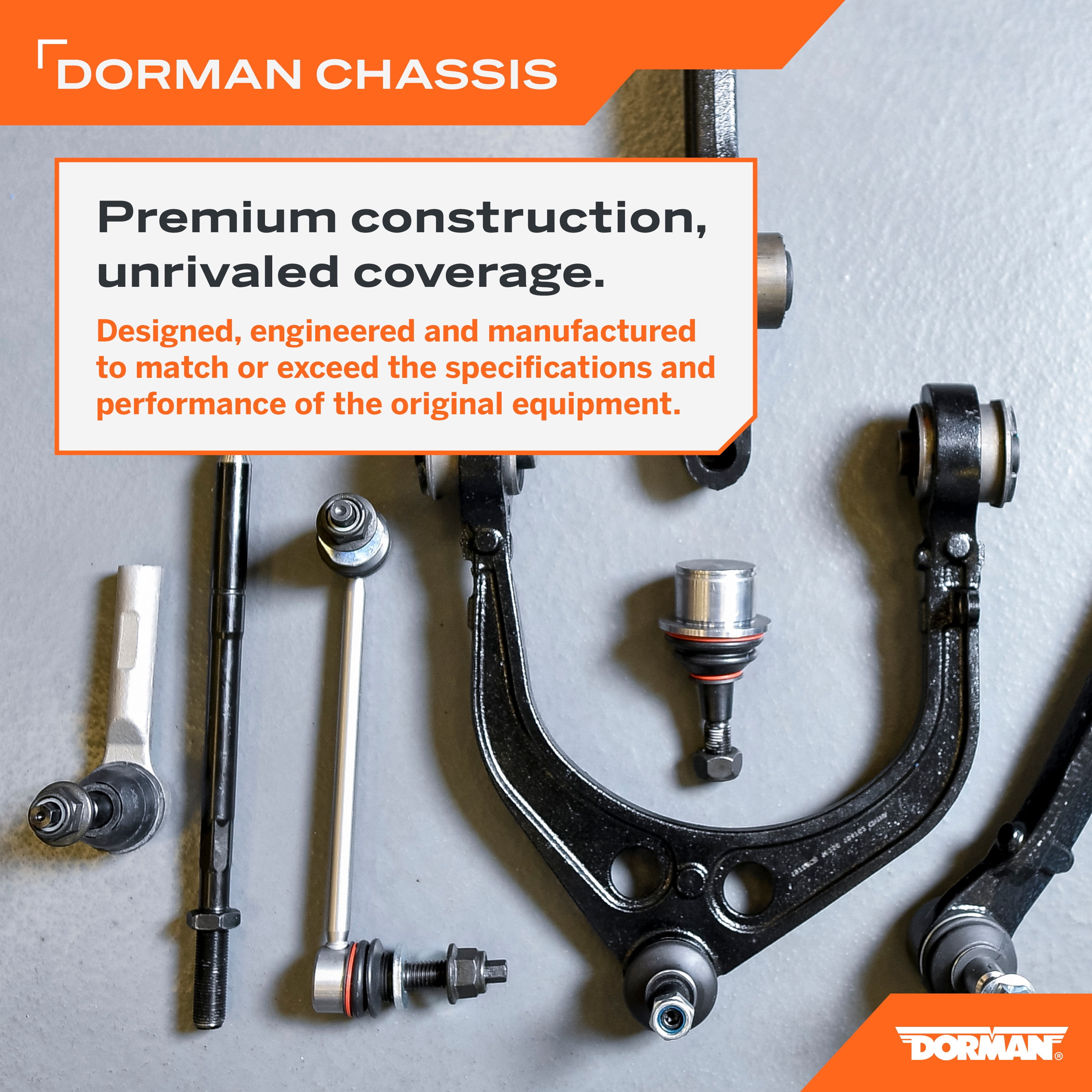 Dorman 545-409 Front Left Outer Steering Tie Rod End for Specific Chevrolet Models