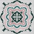 thumbnail image 1 of Ahgly Company Machine Washable Indoor Square Transitional Gray Area Rugs, 4' Square, 1 of 7