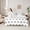 White Black, variant on jejeloiu Xmas Snowflake 7-Piece Twin Bedding Set,Hello Winter White Black,Cozy Reversible Decor For Kids