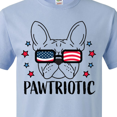thumbnail image 4 of Inktastic Pawtriotic with French Bulldog in American Flag Sunglasses T-Shirt, 4 of 5