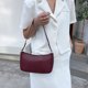 thumbnail image 4 of Bolso de hombro retro con diseño de lagarto para mujer, bolso de mano informal de PU para mujer (rojo vino) Tmvgtek Para estrenar, 4 of 9