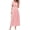 Pink, variant on PRETTYGARDEN Womens Boho Maxi Dress Floral Summer Spring Short Sleeve V Neck A Line Embroidered Beach Vacation Dresses