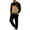 A Khaki, variant on Men's Casual Sports Two-Piece Set - Color-Blocked Round-Neck Top With Elasticated Bottom Pants Set Black Xxl