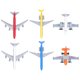 thumbnail image 2 of Modelo de avión de simulación, juego de avión para niños Modelo de avión para niños Mini modelo de avión para niños Meticulosamente diseñado, 2 of 8