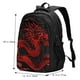 thumbnail image 5 of Balery Red Dragon On Black Mochila con carga USB para hombre y mujer - Mochila impermeable y antirrobo para portátil con puerto USB para viajes, trabajo, estudios y universidad, 5 of 7
