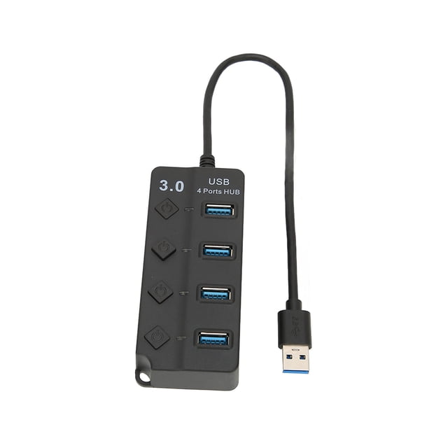 HUB USB 3.0, Répartiteur USB 4 Ports USB3.0 4 Ports Compatibilité Forte pour Clavier