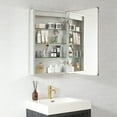 thumbnail image 5 of Santona 20 in.W x 32 in.H Medicine Cabinet with Aluminum Frameless LED Mirror, 5 of 16