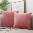thumbnail image 4 of 2 Fundas De Almohada Suaves Para Fundas De Cojines Para El Hogar, Sala De Estar, Color Rosa Sunnimix Funda de almohada, 4 of 8