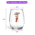 thumbnail image 5 of Happy Thanksgiving Jack Russell Terrier with Turkey Pumpkins Autumn Vibes 15oz Stemless Wine Glass Mug Parson Jack Dog Lover Wine Glasses Cup - 12018, 5 of 5