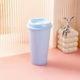 thumbnail image 5 of KDFWDM Plastic Kids Cups with Lids - Reusable Tumbler with Straw | Color Changing Cup with Lid Adults Bulk Travel Tumblers Drinking Cups for Cold Coffee, 5 of 9