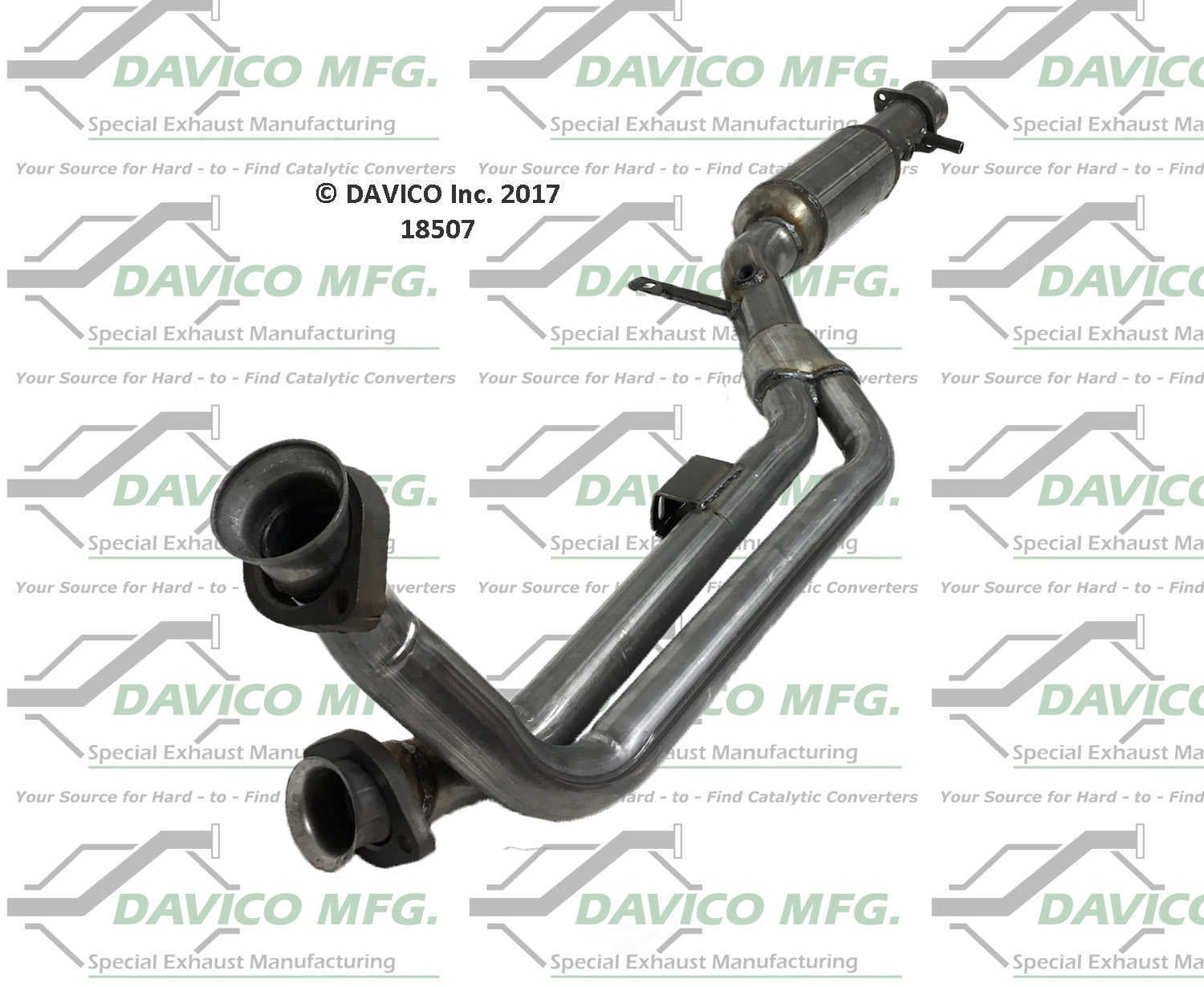 Davico Mfg 18507 Direct-Fit Catalytic Converter