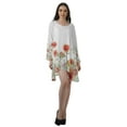 thumbnail image 2 of Moomaya Robe de Cocktail Imprimée à Manches Longues Tenues de Noël Robe Courte pour les Fêtes, 2 of 4