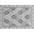 thumbnail image 1 of Ahgly Company Indoor Rectangle Abstract Gray Modern Area Rugs, 4' x 6', 1 of 4