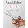 thumbnail image 3 of Hair Thinning Scissors  Professional Barber’s Texturizing Teeth Shears for Hairdressing, Salon and Home Use Thinning Shears for Hair Cutting, Made of Japanese Stainless Steel, 6.5 inch, 3 of 5