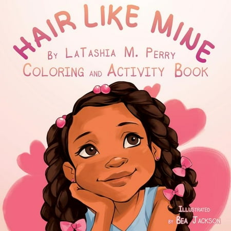 hair like mine coloring and activity book  walmart