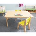 thumbnail image 5 of Whitney Plus WR304718M 18 x 30 x 47 in. Maple Rectangle Table, Natural UV, 5 of 5