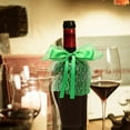 thumbnail image 5 of Gibobby St. Portabotellas decoración el Mini Patrick'S Cubiertos Decoración Sombrero Botella Sombrero de Navidad Decoración para el(Green F), 5 of 5