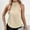 Beige, variant on TIANZEN Women Silk Satin Casual Sleeveless Neck Tank Top Summer Curved Hem Lightweight Dressy Blouses Shirt 9/11 Top Women Big And Tall Top Compression Muscle Shirt Women Fitted