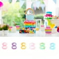 thumbnail image 4 of 60g/Bag Colorful Sequin Birthday Wedding Party Confetti Nail Decor DIY Material Accessories0-9 Number Mixed Color, 4 of 8