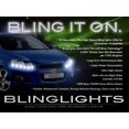thumbnail image 1 of For 2009 2010 Pontiac G3 Wave LED Strips Headlamp Headlight Head Lamps Day Time Running Lights DRLs, 1 of 5