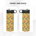 thumbnail image 3 of Fuzoiu Easter Print 18oz Insulated Sports Kettle, Outdoor Sport Gym Stainless Steel Water Bottle With Straw Lid, 3 of 8