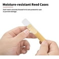 thumbnail image 4 of French Cut 2.5 Strength Alto Saxophone Reeds, 10 Pack - Medium Hardness, Individually Packed, 4 of 5