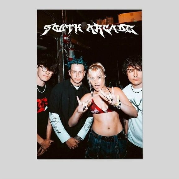 Music Poster - South Arcade 2025 Poster - Vintage Style - Size 24x36 - Kiloa
