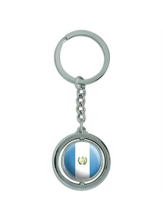 Keychain with deals country rings