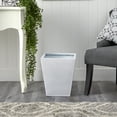 thumbnail image 3 of Nearly Natural 15" Classic Square Metal Planter, 3 of 3