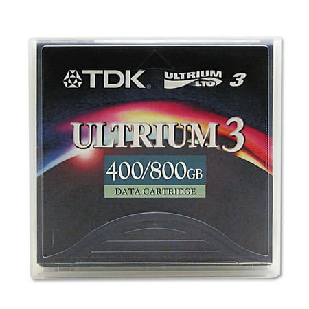 UPC: 0020356277918 | TDK 1/2 Ultrium LTO-3 Cartridge 2200ft 400GB Native/800GB Compressed Capacity