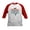 Red/White, variant on CafePress - Happy First Day Of School Welcome Back Retro Kids Baseball T Shirt - Kids Cotton Baseball Jersey, 3/4 Sleeve Shirt