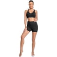 thumbnail image 6 of Hopgo Biker Shorts for Women High Waist 4" Workout Yoga Tummy Control Compression Running Shorts with Inner Pocket, 6 of 6