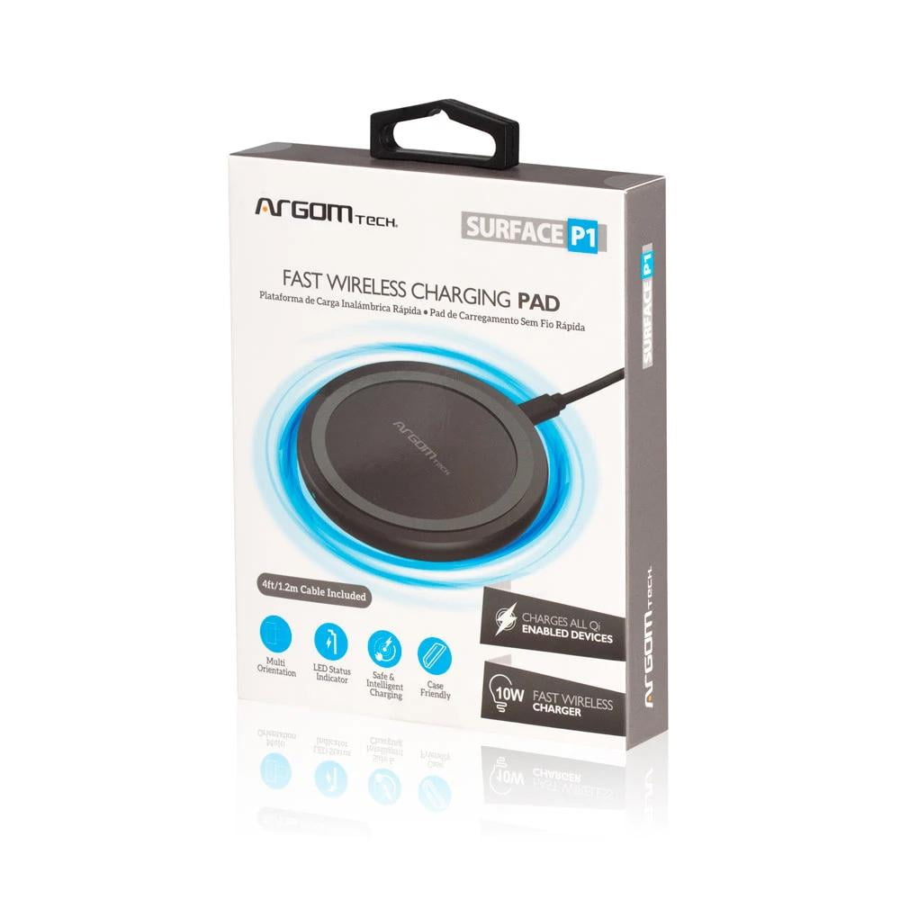 Cellphone Fast Charger Wireless Surface 10W Iphone, Samsung, LG and