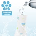 thumbnail image 4 of Cubiertas desechables para pies de perro de Navidad Unique Bargains, protectores de patas impermeables, zapatos antideslizantes para perros, para interiores y exteriores, pequeño, 5 sets, 20 piezas, 4 of 6