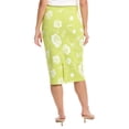 thumbnail image 2 of Gracia womens  Bodycon Knit Skirt, s, Green, 2 of 3