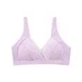 thumbnail image 2 of Nmnitkp Nursing Bras Antibacterial Fabric,Pregnant Women Do Not Sag During Pregnancy Breastfeeding Bra With Breast Pads Postpartum Nursing Bras for Breastfeeding Pink,75, 2 of 4