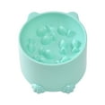 thumbnail image 1 of Elevated Slow Feeder Cat Dish for Improved Digestion and Eating Habits with Non- Base, 1 of 5