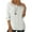 White, variant on Babysbule Womens Long Sleeve Tops Women's Autumn Winter Solid Cotton Linen Round Neck Long Sleeve Loose T-shirt Top