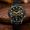 Gunmetal, variant on Men's Chronograph Vegan Leather Dress Watch, Classic Quartz, Date, Elegant Design, Water-Resistant