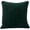 Emerald, variant on Jordan Manufacturing 18" x 18" Hatched Emerald Green Solid Square Decorative Throw Pillow with Welt