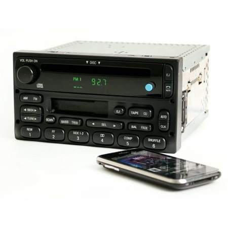 - Ford Truck and Van Radio 1999-2010 AM FM CD CS w Bluetooth Music 1F2F-18C868-AA - Refurbished