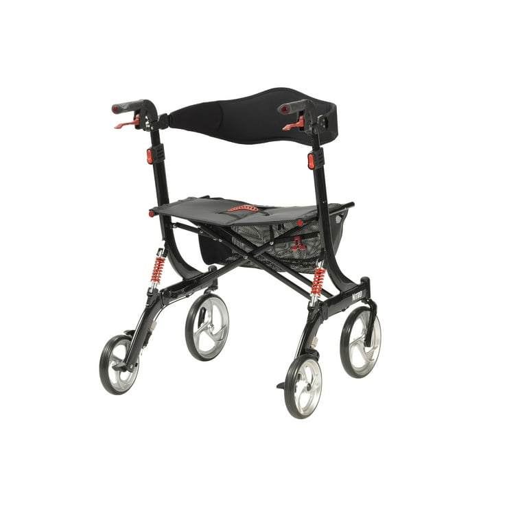 Drive Medical Heavy Duty Nitro Euro Style Portable Rollator