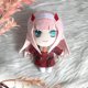 thumbnail image 2 of Muñeca de peluche de DARLING in the FRANXX 02, muñeco de felpa suave de Anime, almohada de felpa linda de DARLING in the FRANXX ZERO TWO, 20cm, 2 of 5